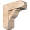 Ekena Millwork Funston Craftsman Smooth Bracket w/ Offset Brace, Douglas Fir, 7 1/2"W x 20"D x 20"H BKT0806X20X20FST04SDF - alternate 1